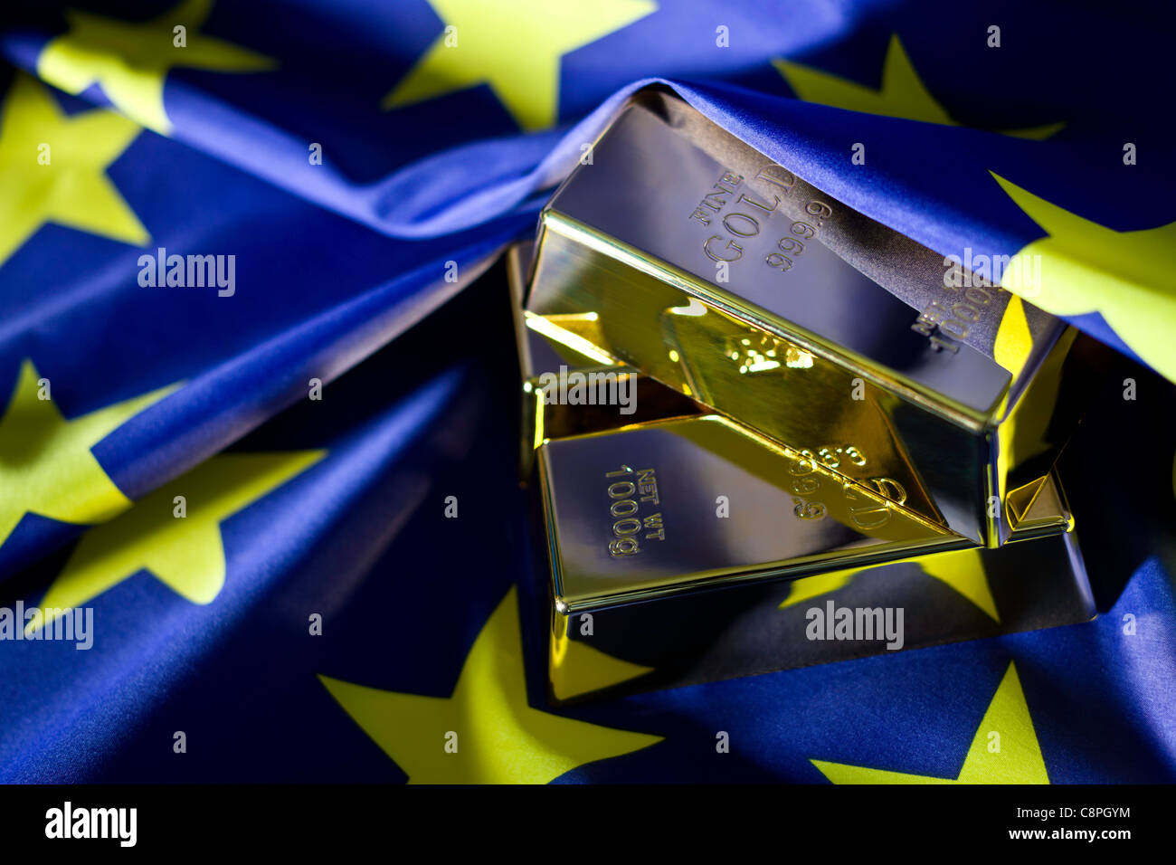Crise de la dette en Europe Banque D'Images