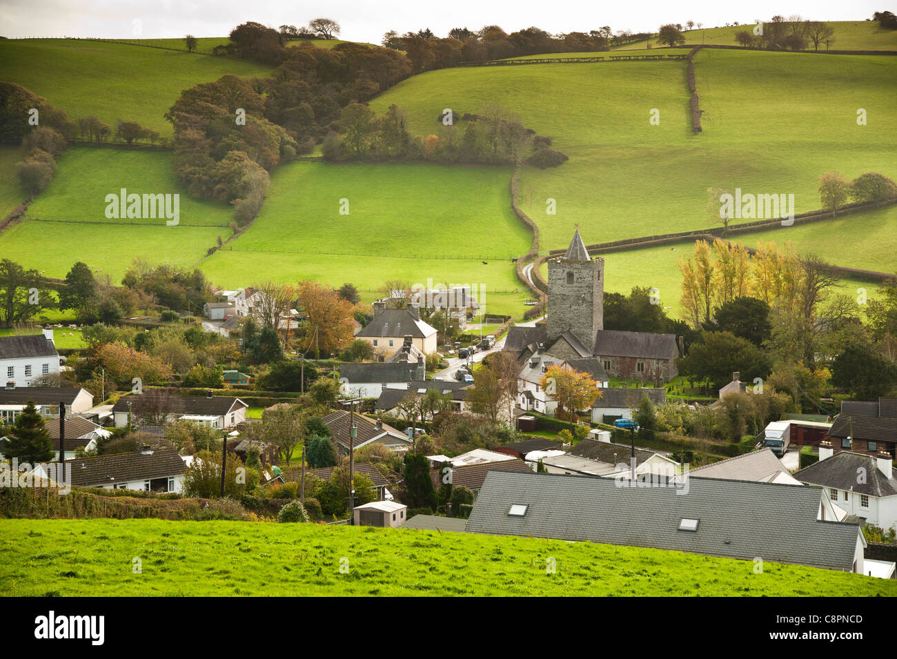 Creuddyn Llanfihangel y village, Ceredigion Pays de Galles UK Banque D'Images