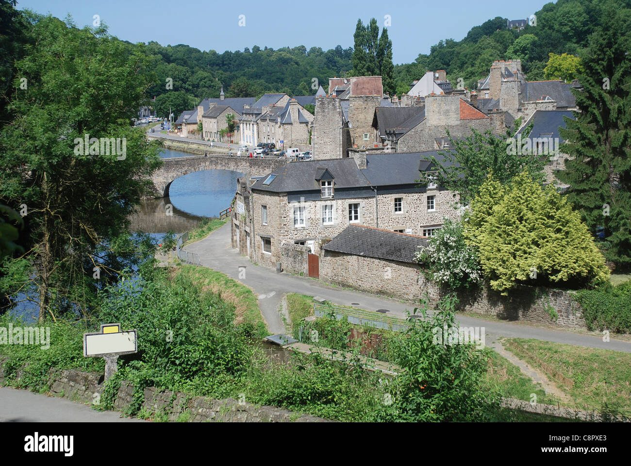 France, Bretagne, Dinan Banque D'Images