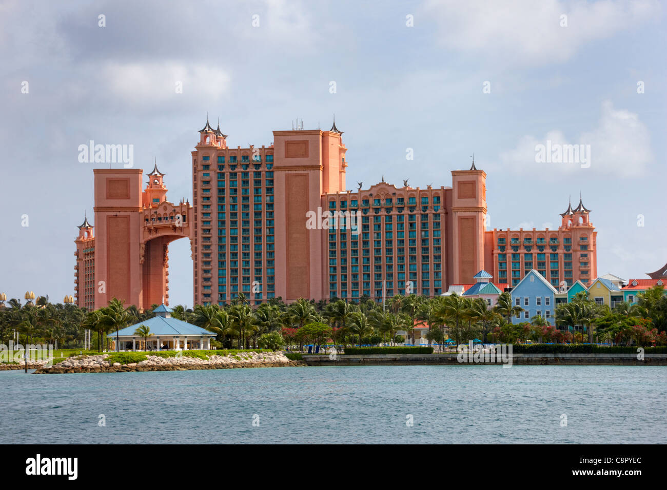 Royal Towers, Atlantis Resort, Paradise Island, Bahamas, Caraïbes Banque D'Images