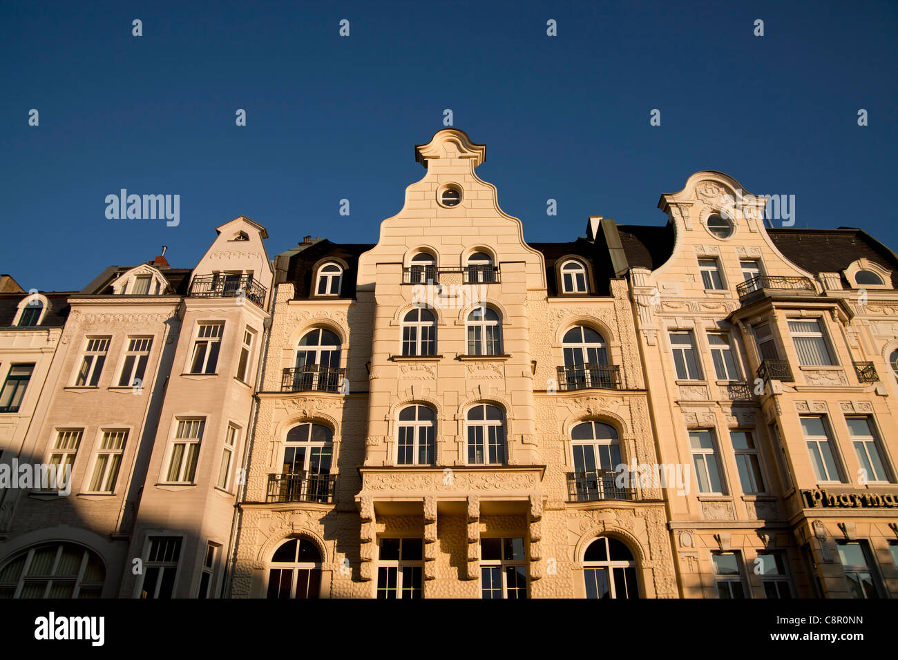 Bâtiments dans le centre-ville de Bonn, Rhénanie du Nord-Westphalie, Allemagne, Banque D'Images