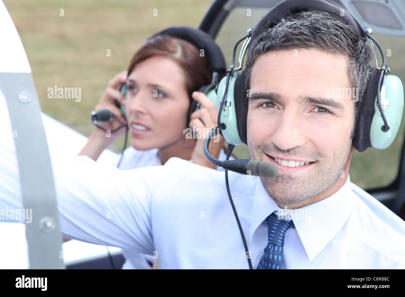 Pilote Banque D'Images