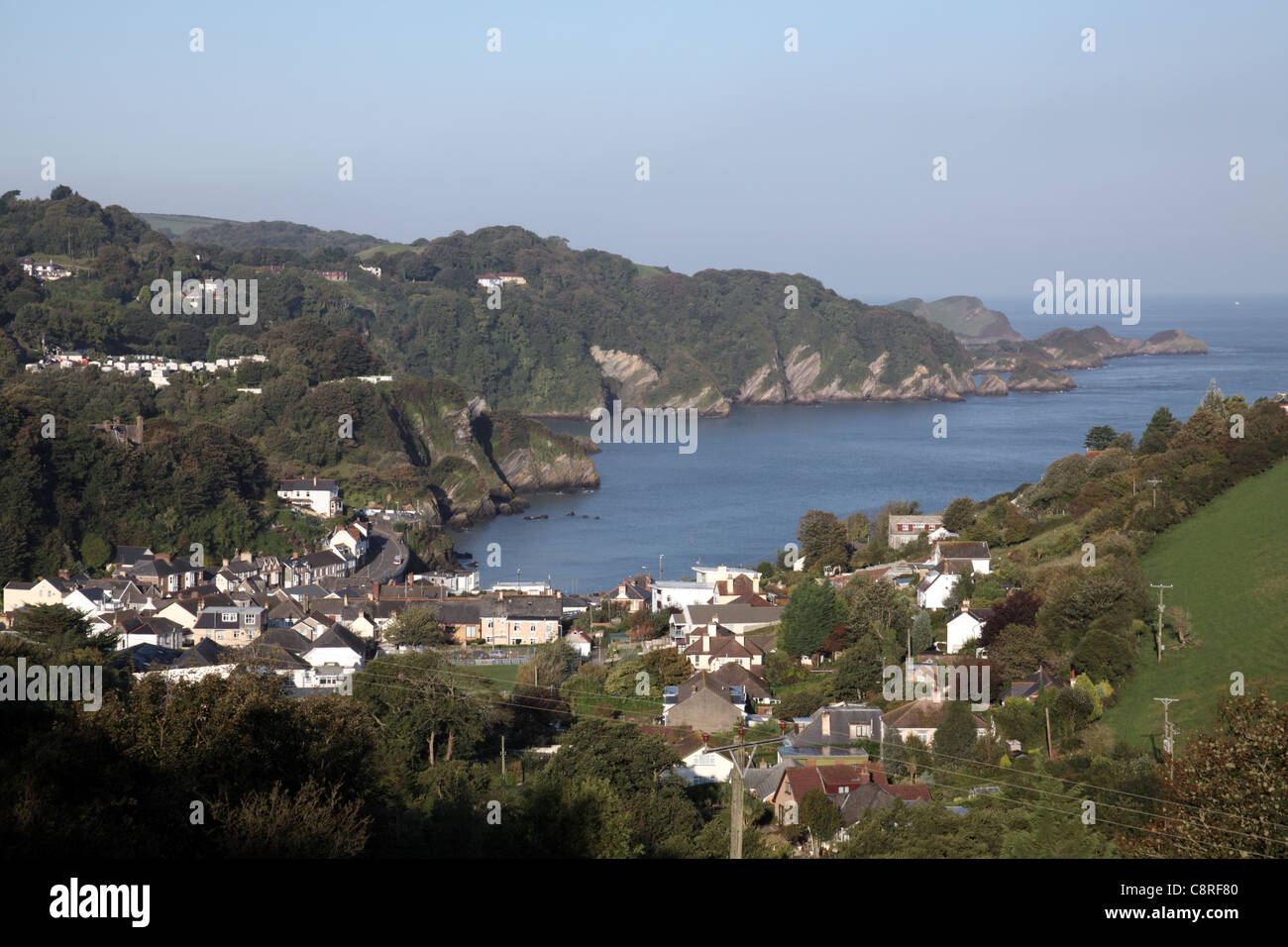 Combe Martin, Devon, Angleterre Banque D'Images