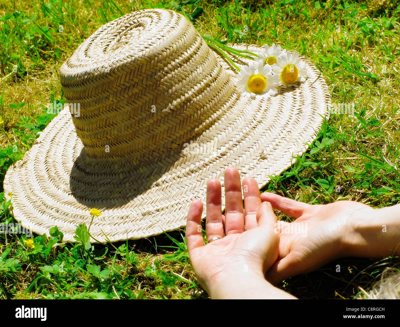 Sieste Au Soleil Photo Stock Alamy