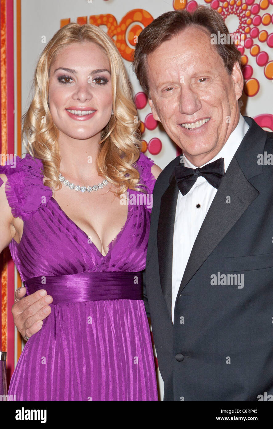 Ashley Madison, James Woods aux arrivées de HBO Post-Emmy Réception de remise des prix, la Plaza de Pacific Design Center, Los Angeles, Banque D'Images