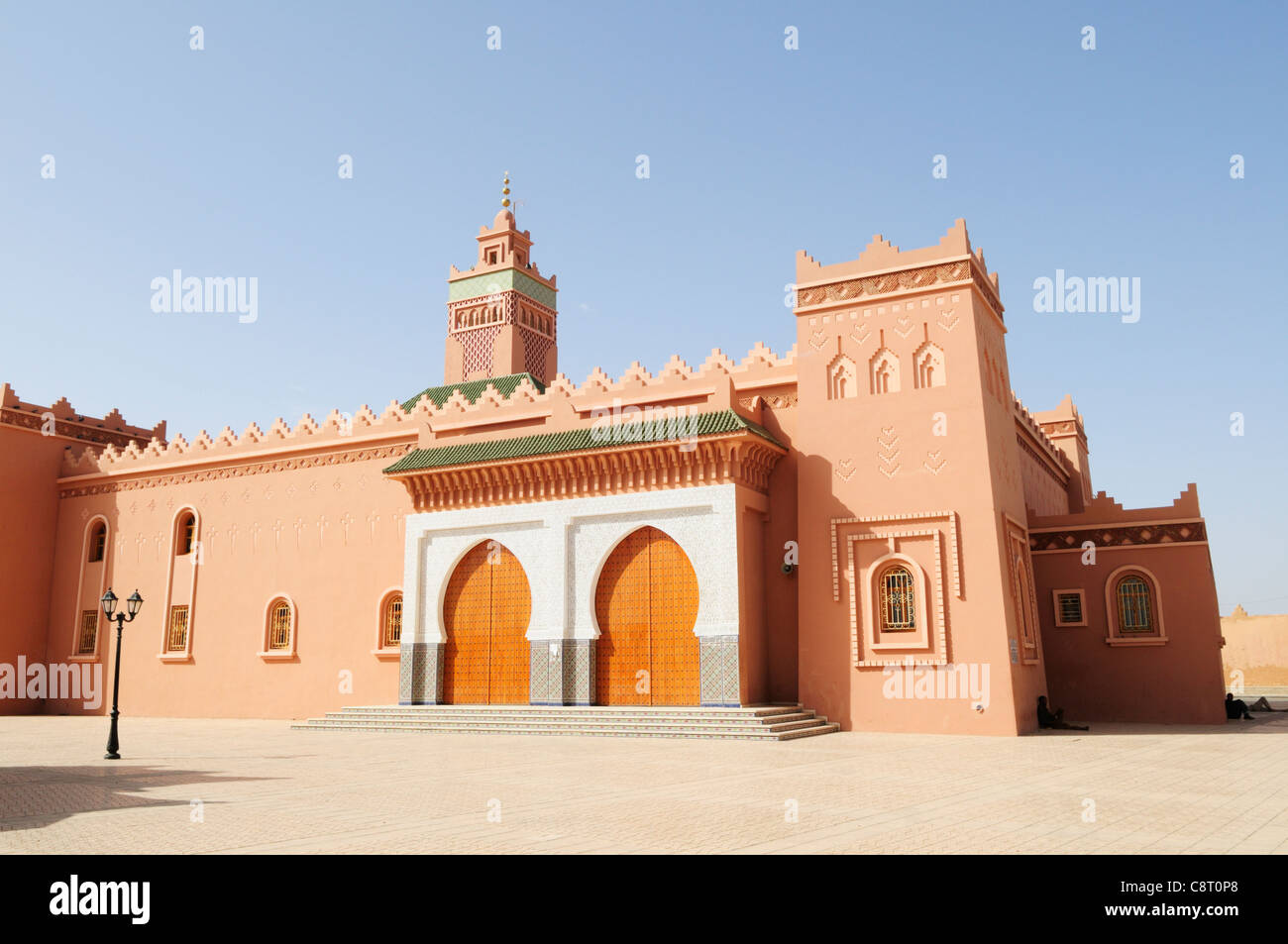 La Grande Mosquée, vallée du Draa, Zagora, Maroc Région Banque D'Images
