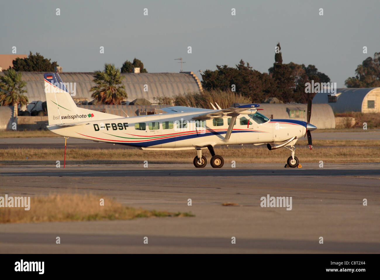 Cessna 208B Grand Caravan avion utilitaire à moteur unique exploité par Swisschoto Banque D'Images
