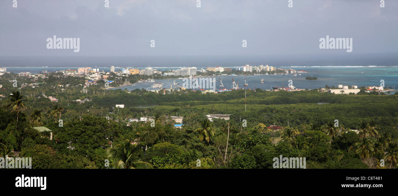 San Andres est une île dans la mer caribian Banque D'Images
