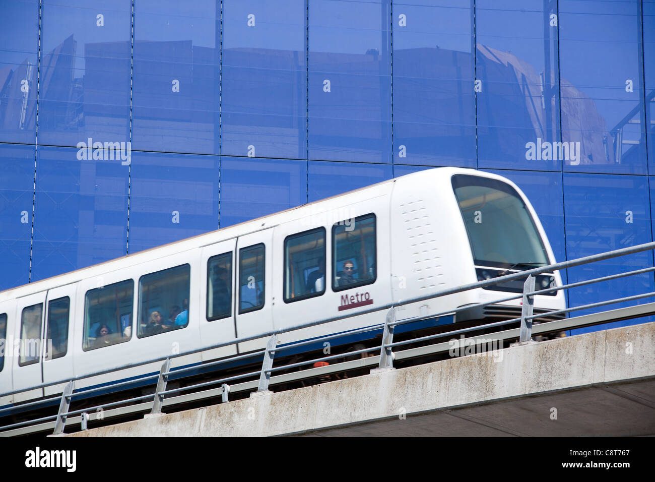 Le métro de Copenhague. Copenhague, Danemark. Banque D'Images