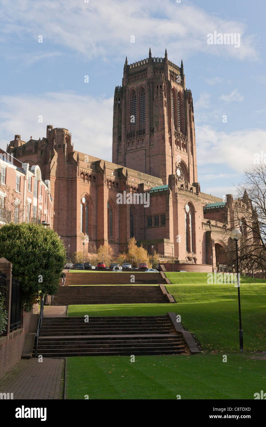 La Cathédrale de Liverpool l'Église d'Angleterre cathédrale du diocèse de Liverpool. Banque D'Images