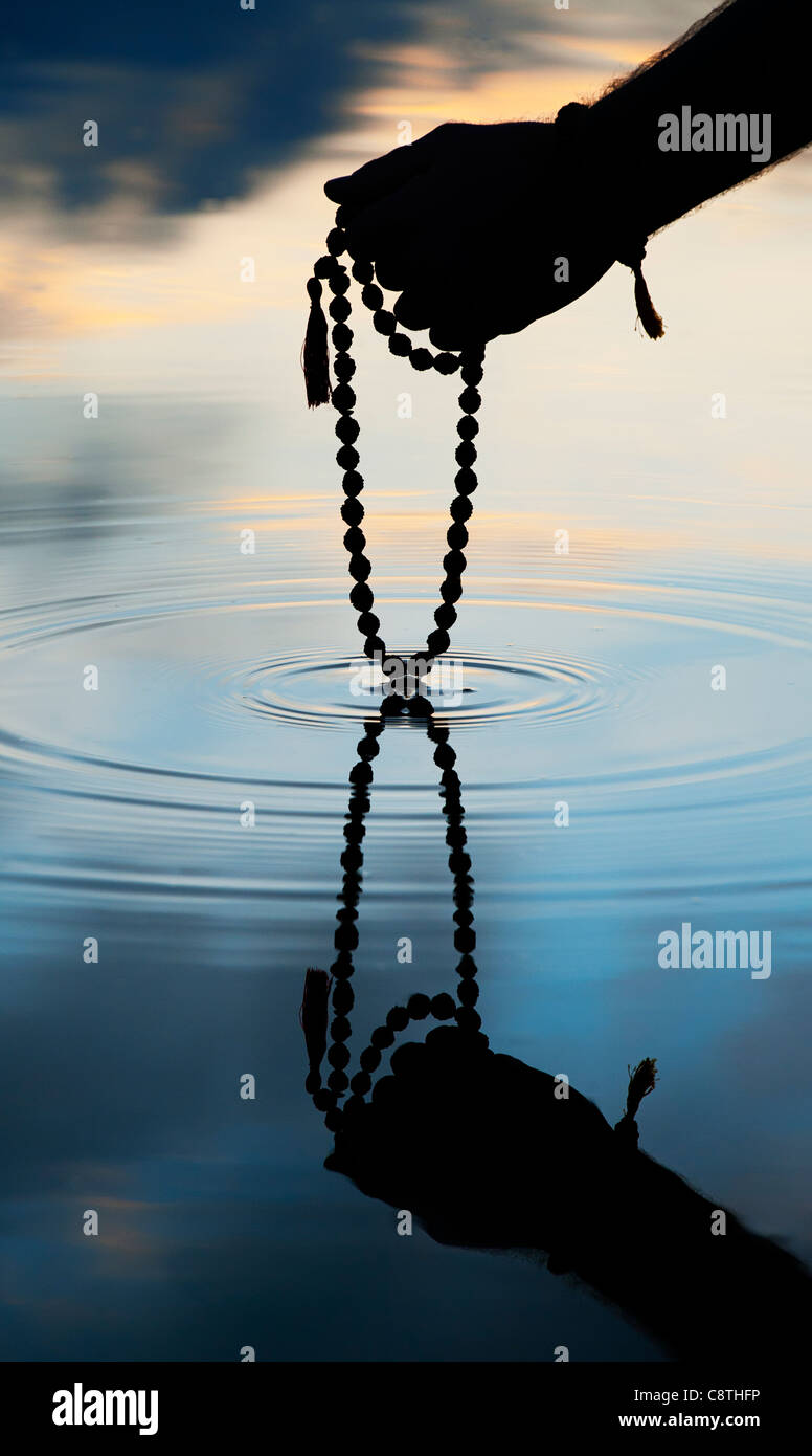 Prière indienne Banque de photographies et d’images à haute résolution Alamy