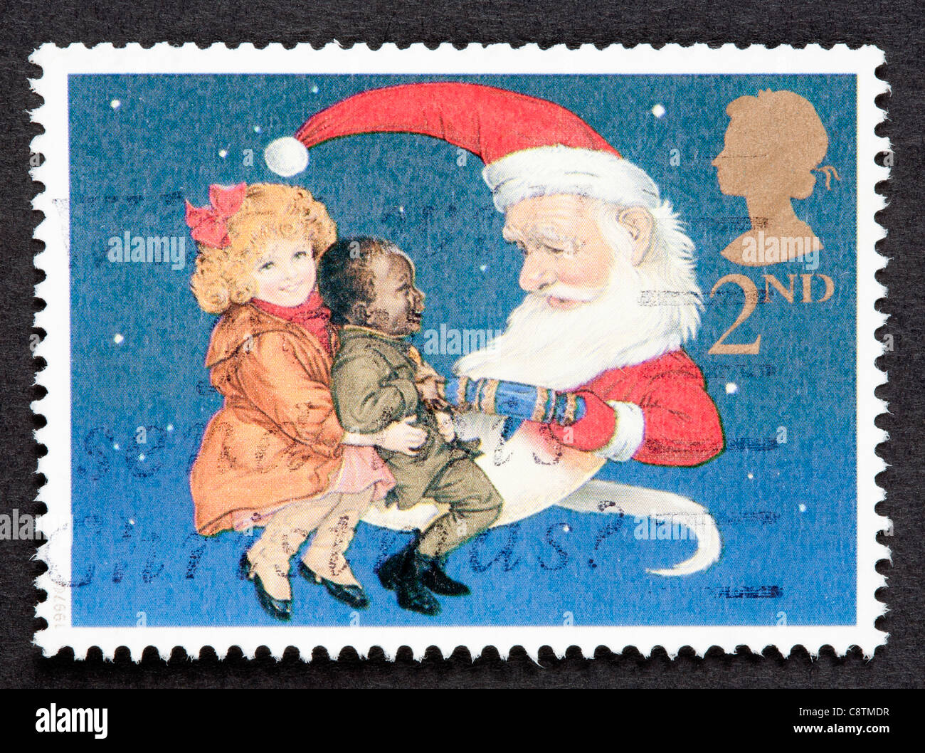 Timbreposte britannique Photo Stock Alamy
