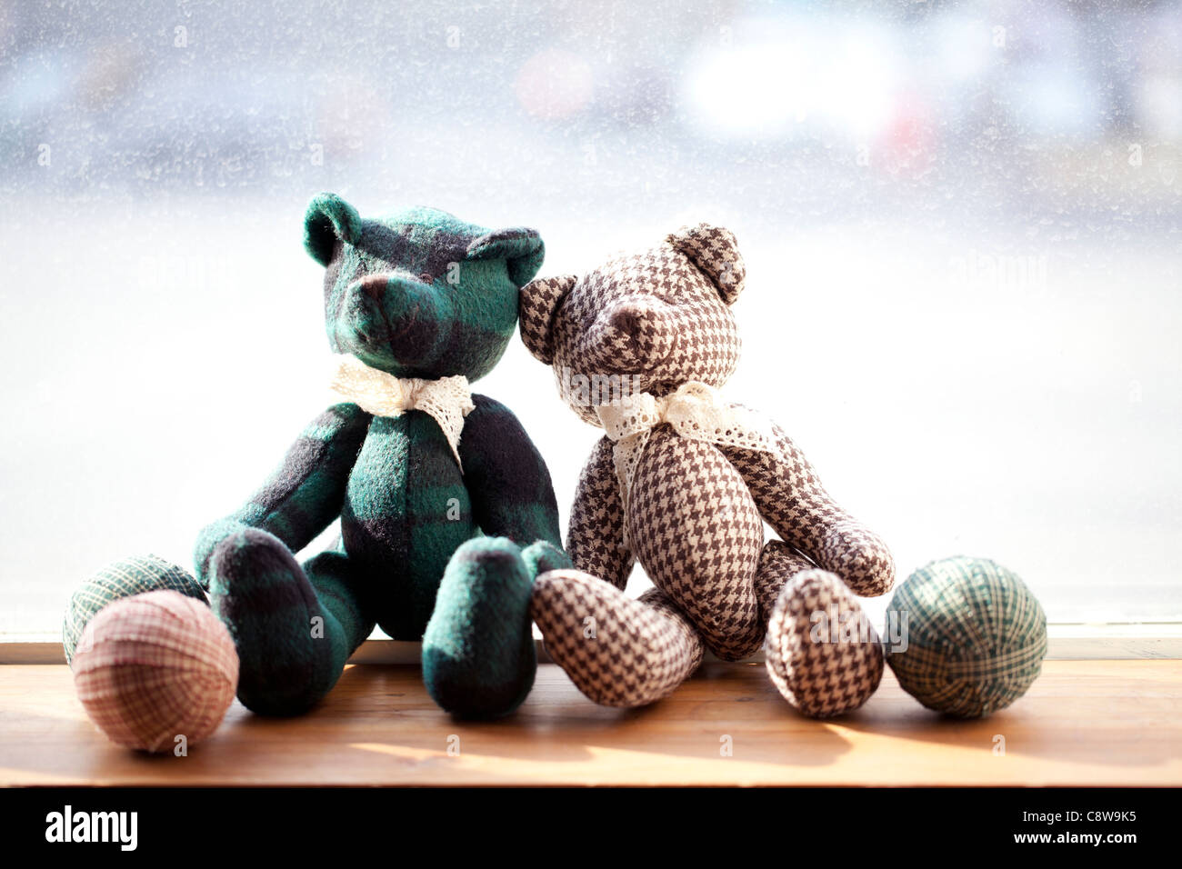 Ours en peluche douce Banque D'Images