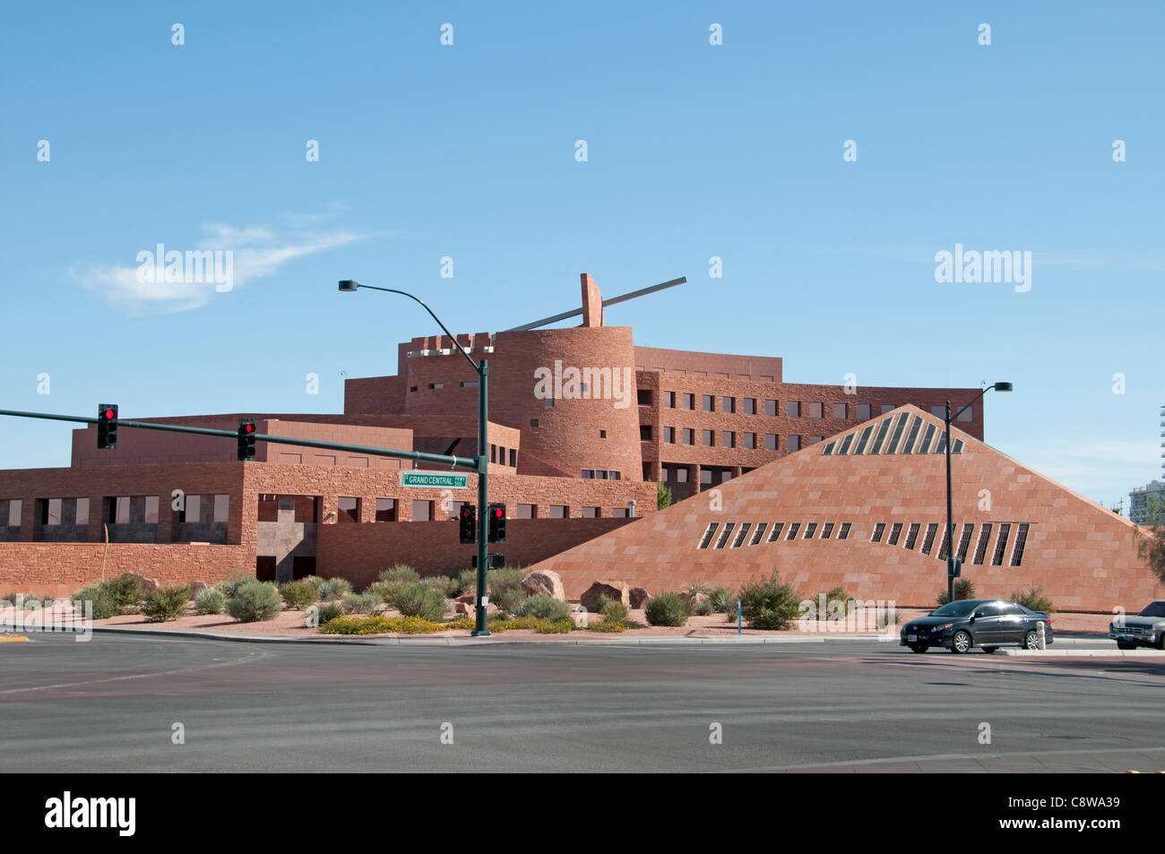 Las Vegas Clark County Government Center United States Nevada Banque D'Images