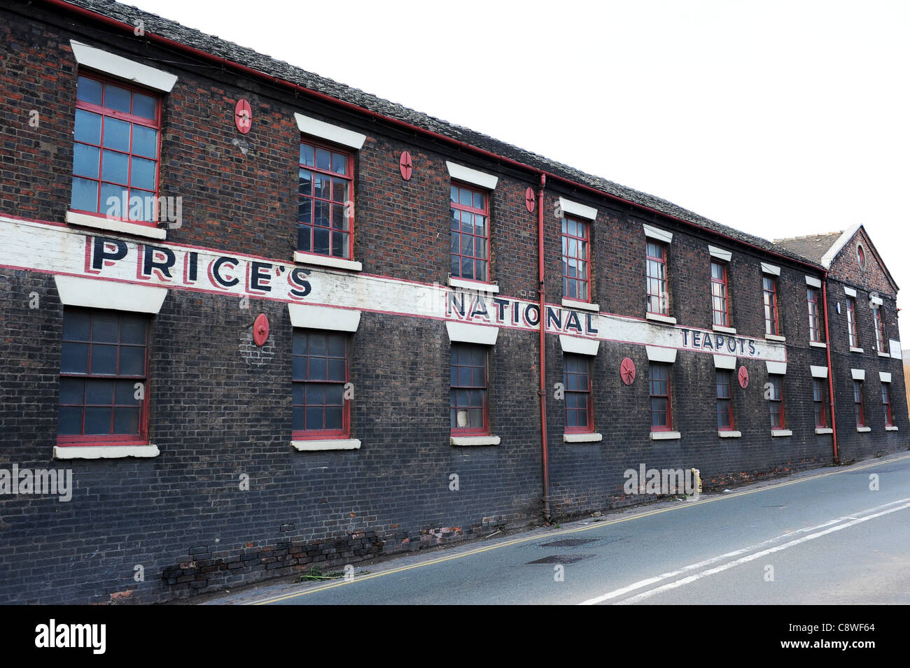 Début 19thC travaille à la Poterie Poterie Pont supérieur (Prix & Kensington) dans Burslem Stoke on Trent Banque D'Images