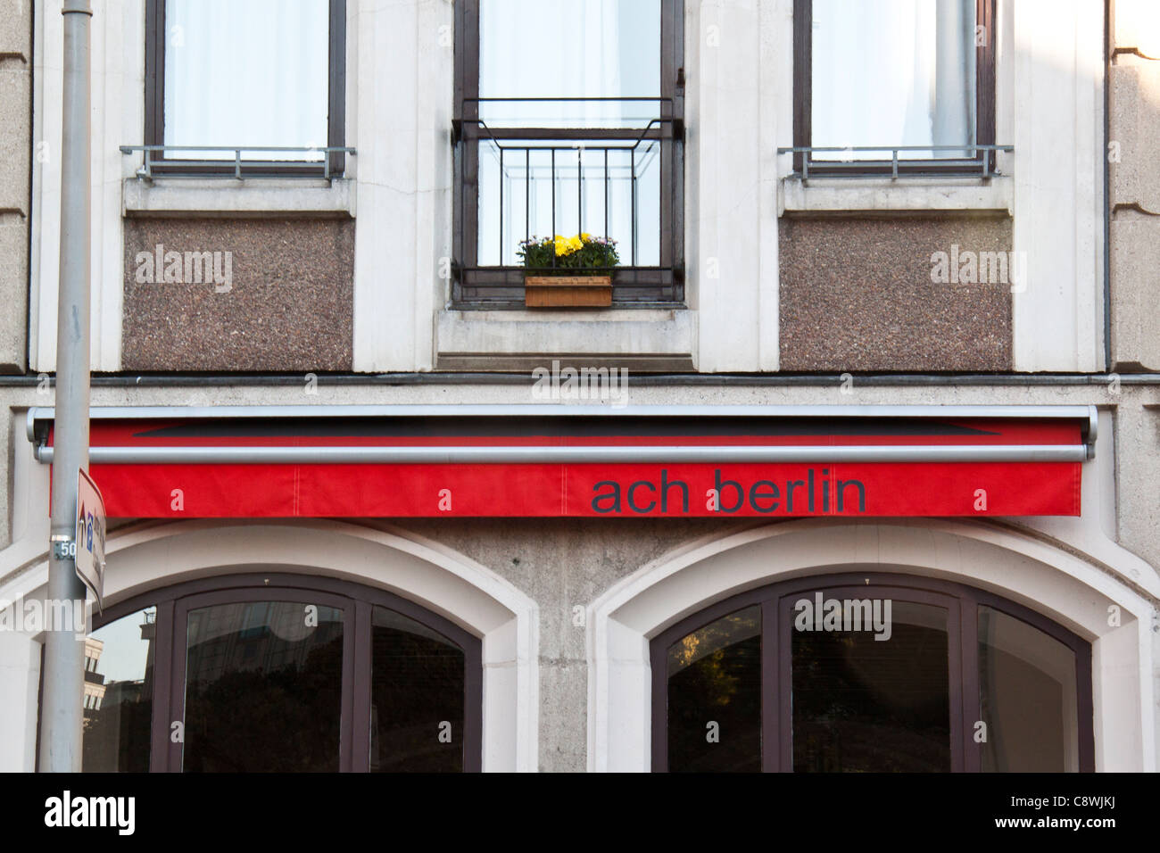 Storefront à Mitte, Berlin, Allemagne Banque D'Images