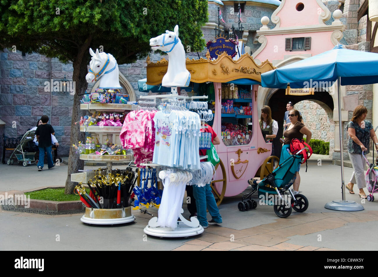 Magasin de jouets à Disneyland en Californie Parc d'USA Banque D'Images