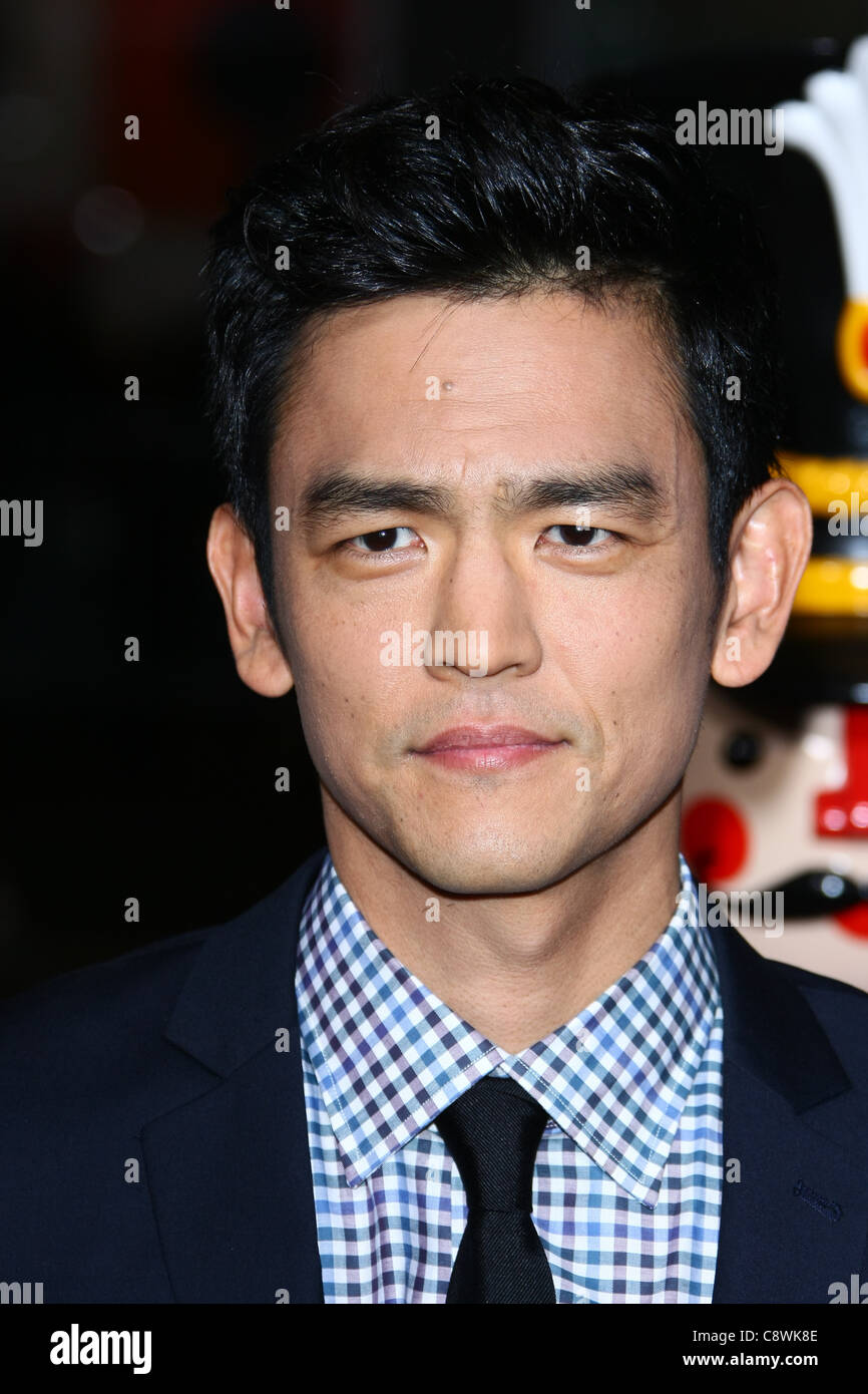 JOHN CHO UN Harold et Kumar 3D CHRISTMAS. NEW LINE CINEMA HOLLYWOOD LOS ANGELES CALIFORNIA USA 02 novembre 2011 Banque D'Images