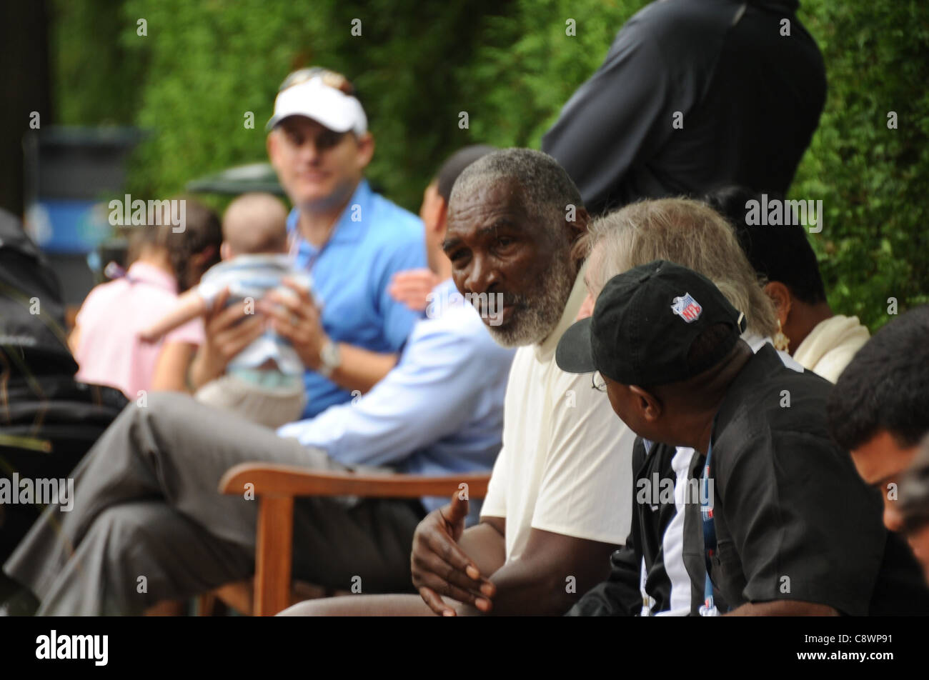 Richard Williams à l'US OPEN 2011 présences - SUN championnat de tennis USTA Billie Jean King National Tennis Center Flushing NY Banque D'Images