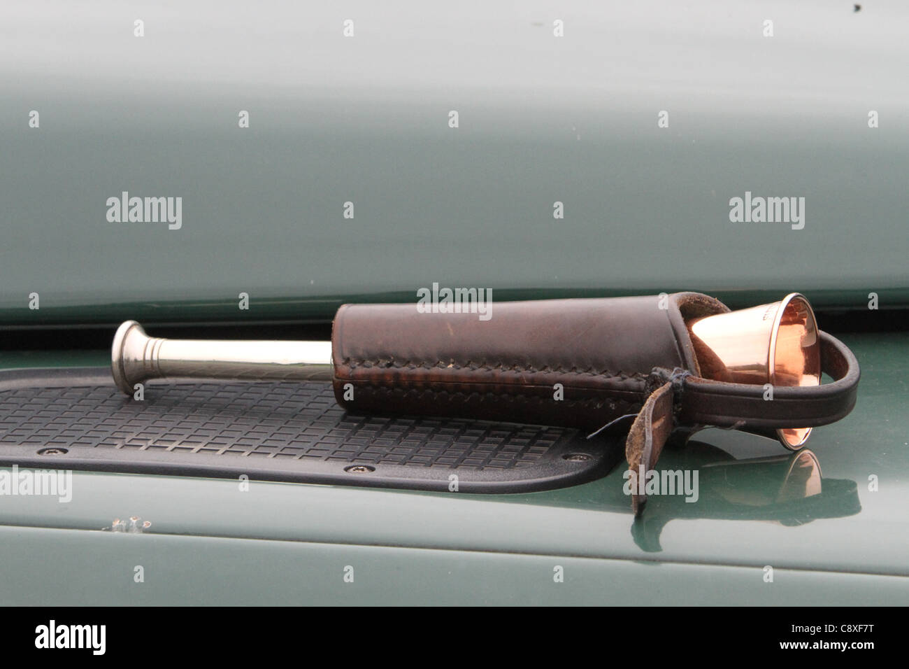 Cor de chasse Banque D'Images