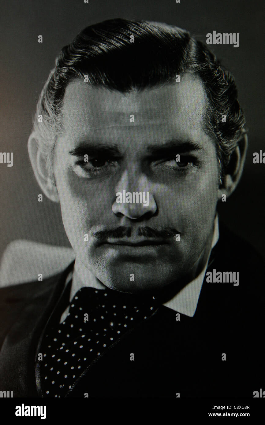 Clark Gable Banque D'Images