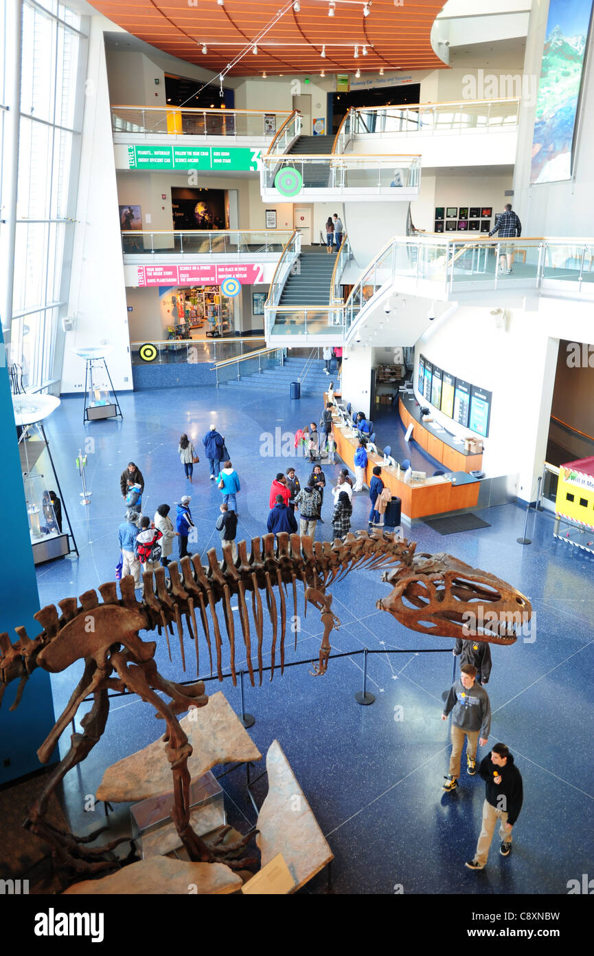 USA Maryland Baltimore Inner Harbor Chesapeake Bay MD intérieur de la Maryland Science Center Museum Banque D'Images