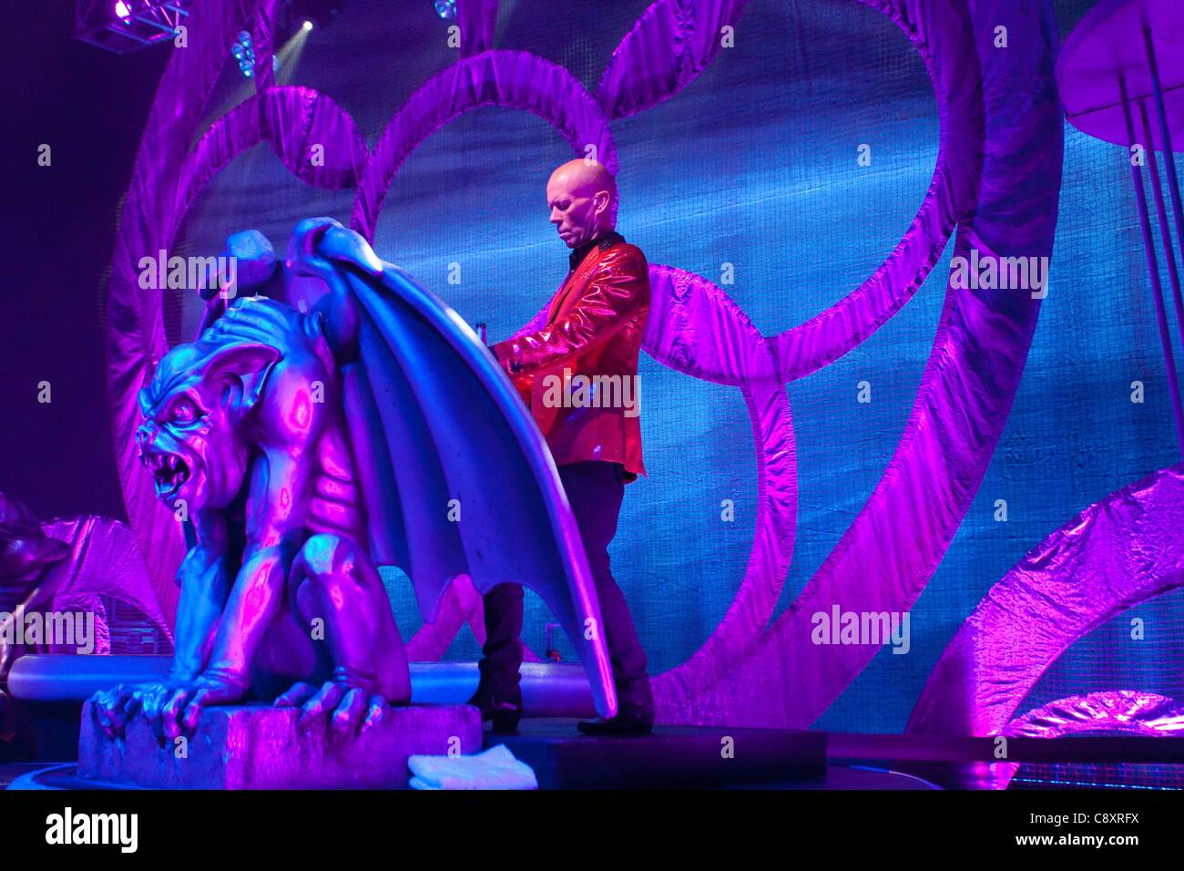 Reading, UK, 03/11/2011 : Exécution d'effacement en concert à l'Hexagone, Reading, au Royaume-Uni. Banque D'Images