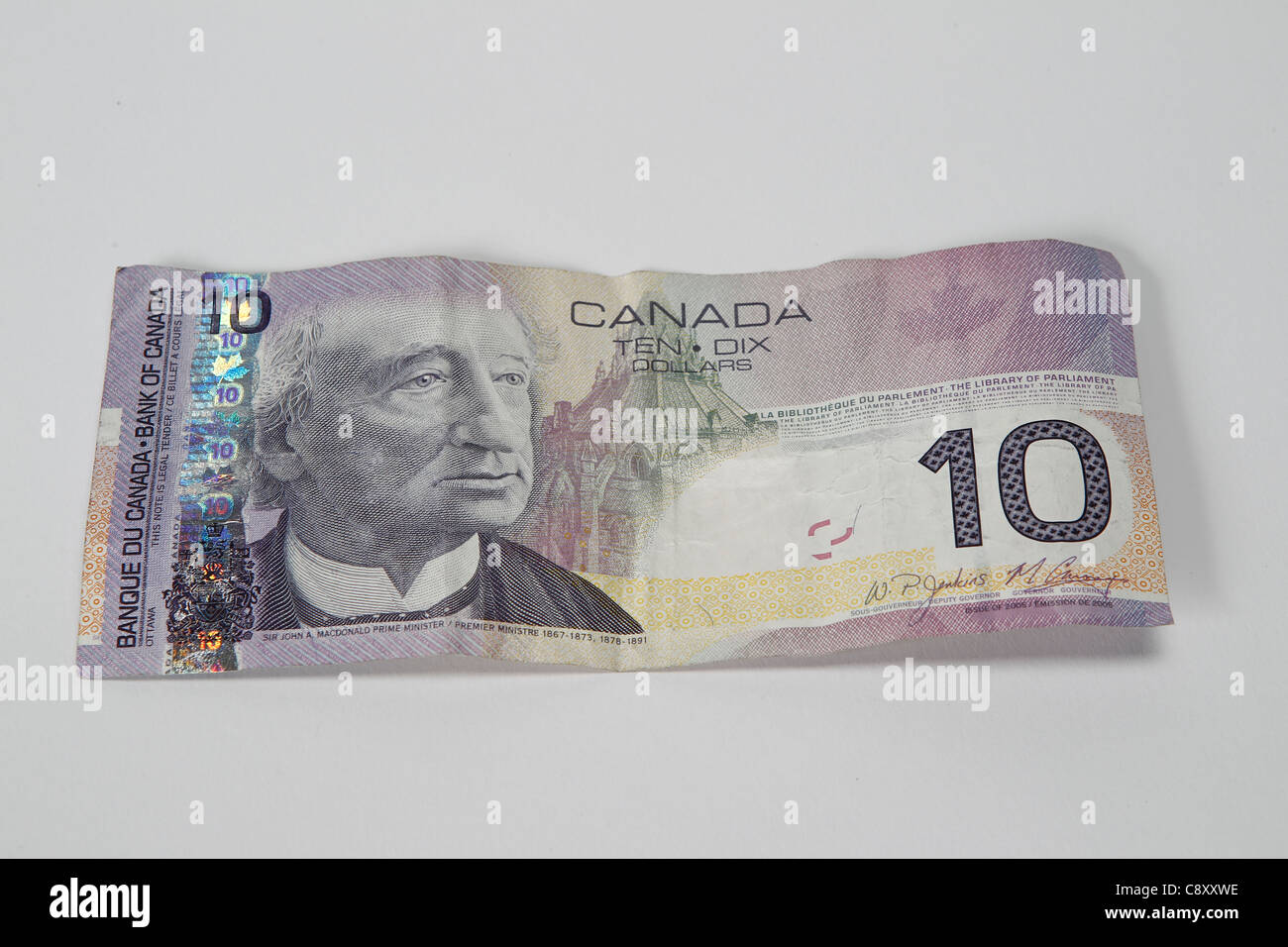 Argent canadien Banque D'Images