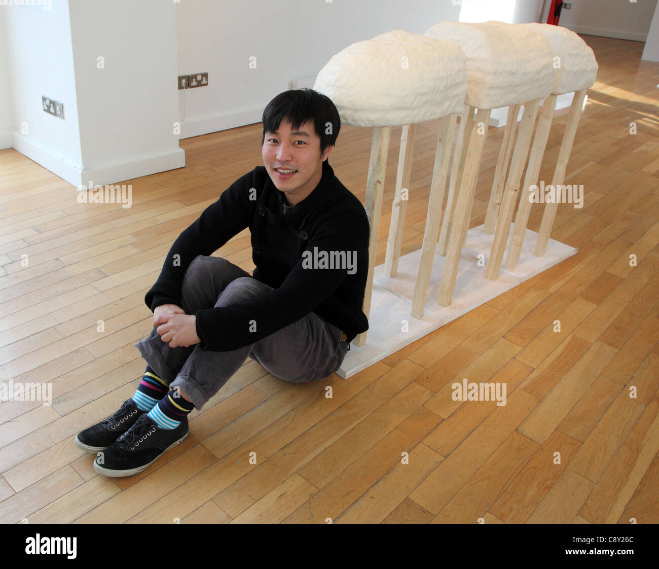 Nao Matsunaga, sculpteur japonais Banque D'Images