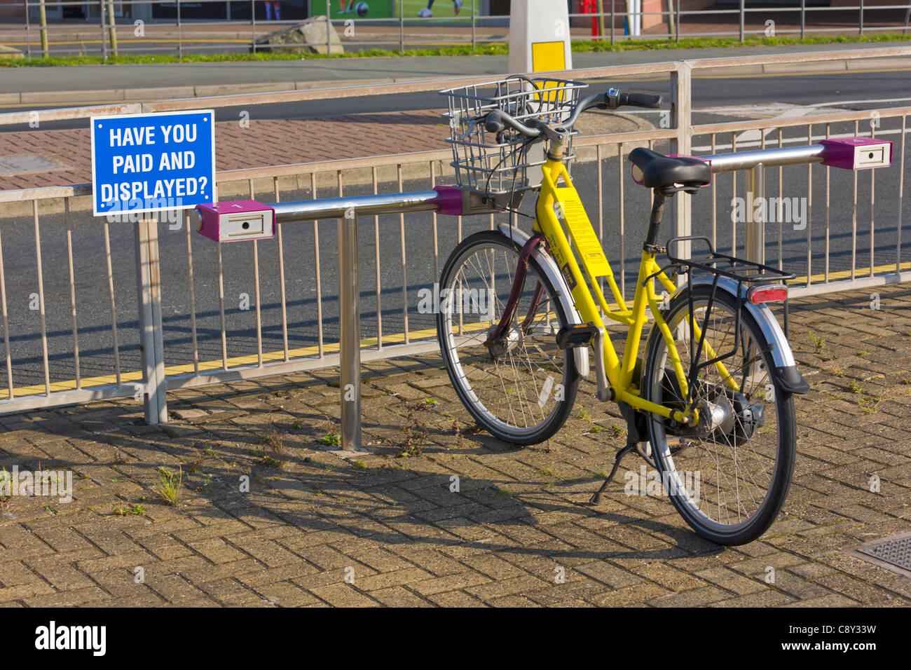 Location de vélo, Blackpool, Angleterre Banque D'Images