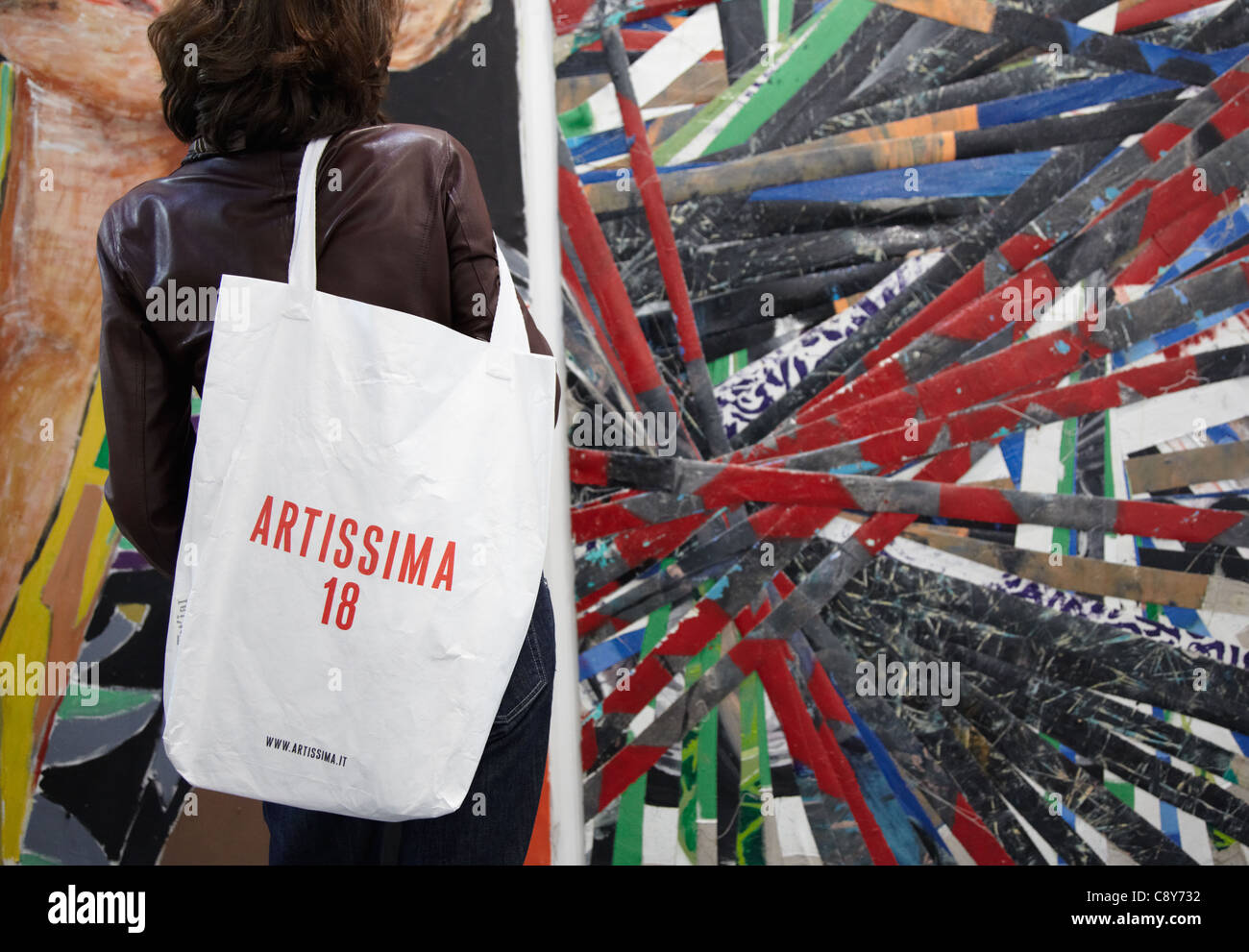 Artissima, Turin 2011, foire internationale d'art contemporain Banque D'Images
