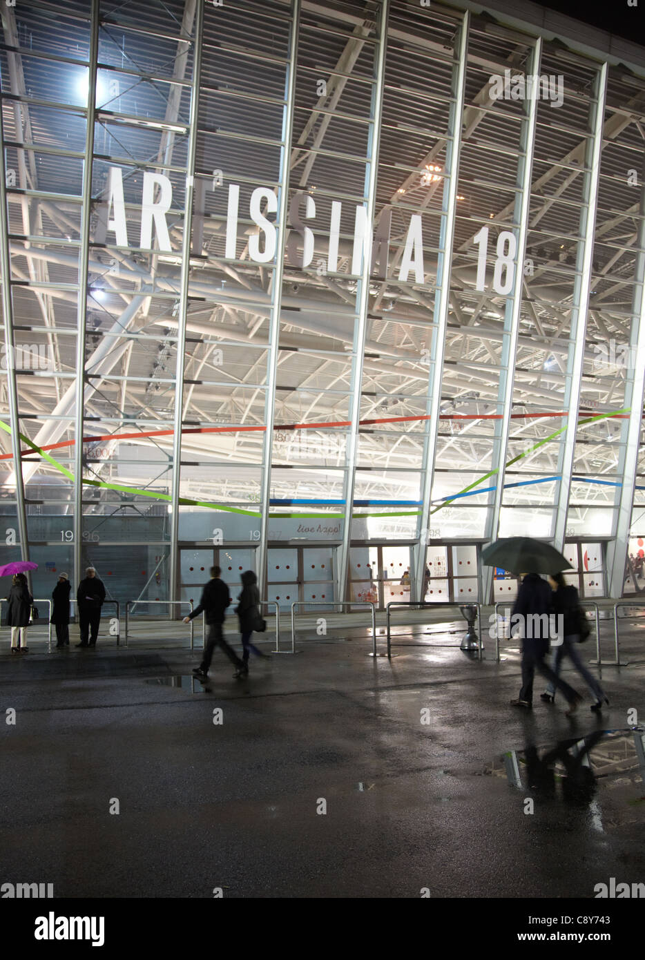 Artissima, Turin 2011, foire internationale d'art contemporain Banque D'Images