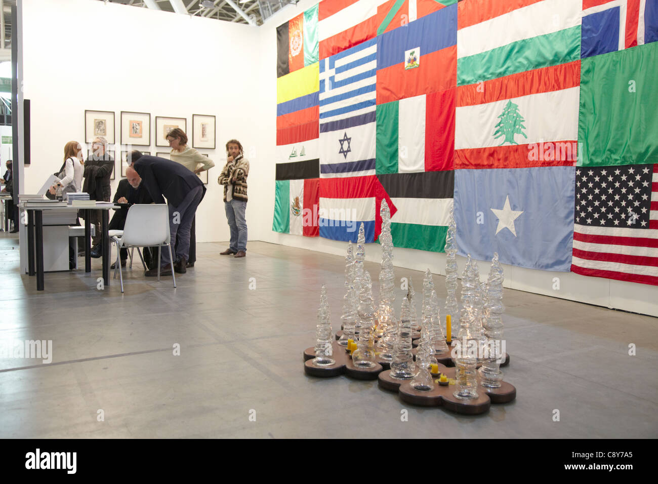 Artissima, Turin 2011, foire internationale d'art contemporain Banque D'Images