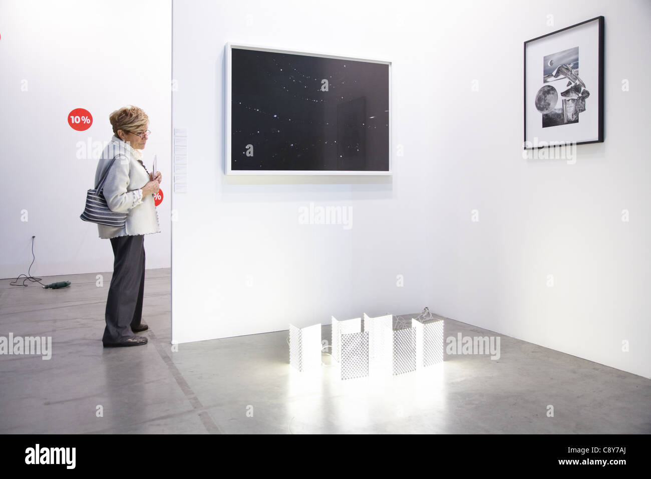 Artissima, Turin 2011, foire internationale d'art contemporain Banque D'Images