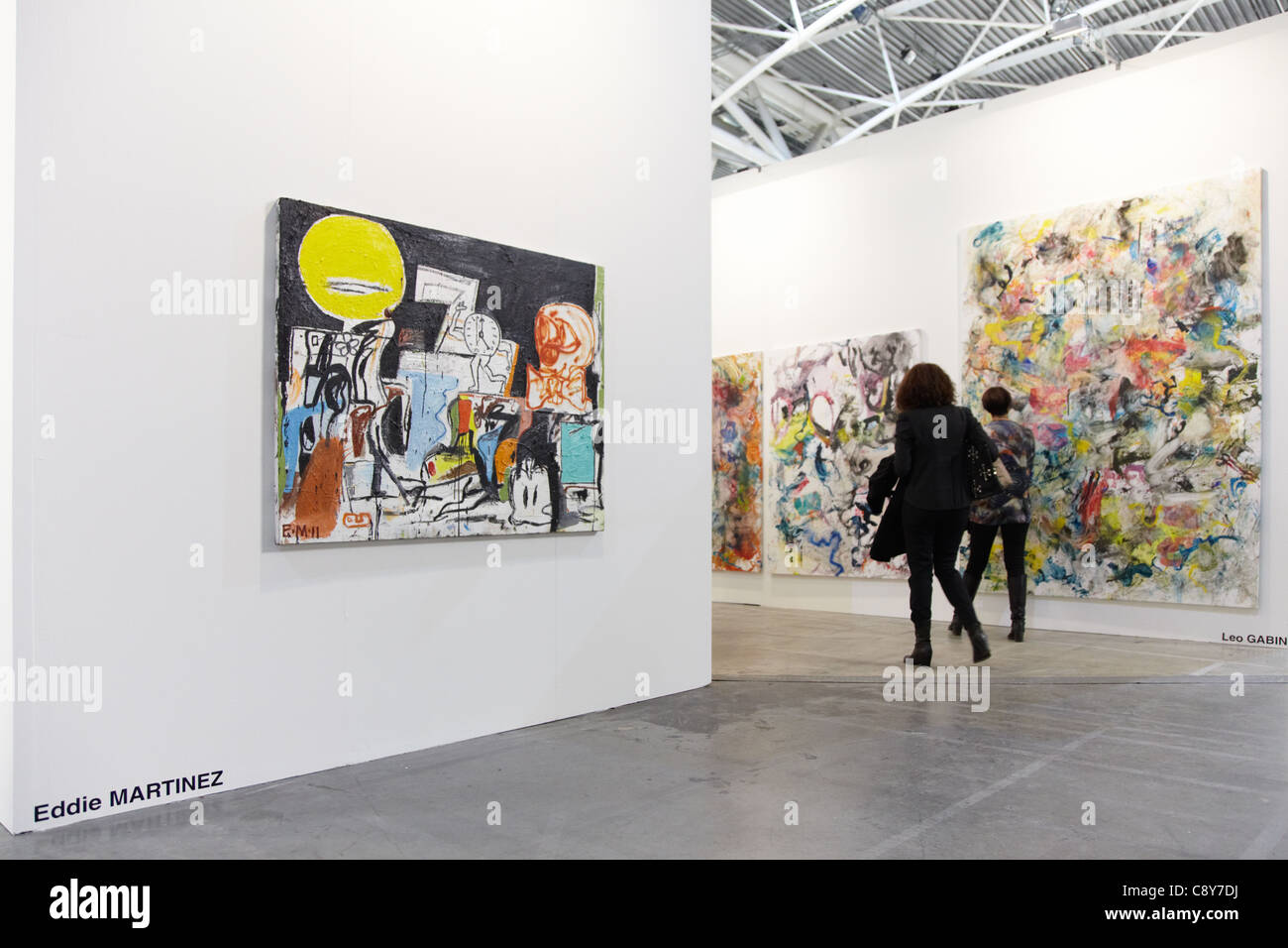 Artissima, Turin 2011, foire internationale d'art contemporain Banque D'Images