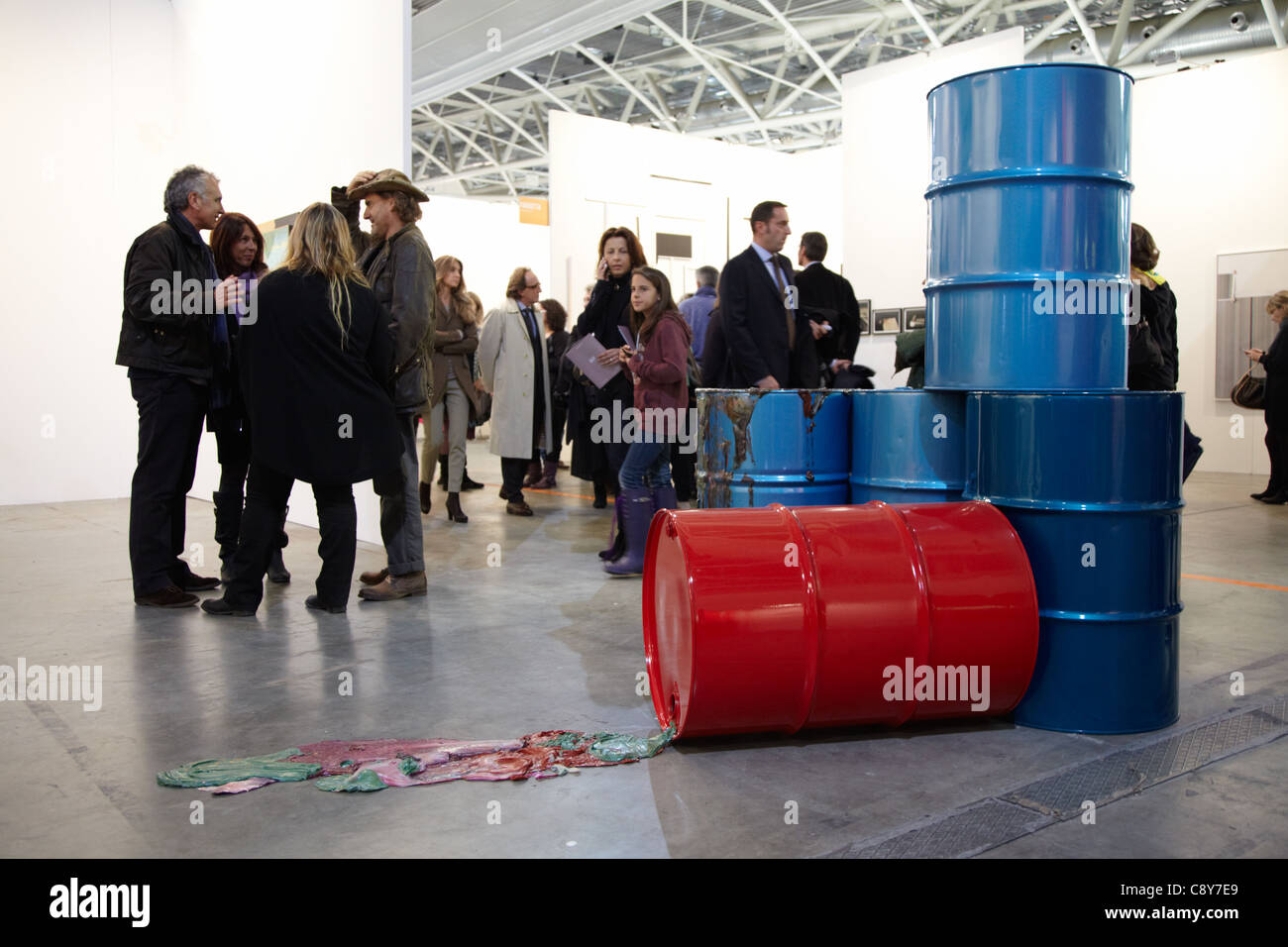 Artissima, Turin 2011, foire internationale d'art contemporain Banque D'Images