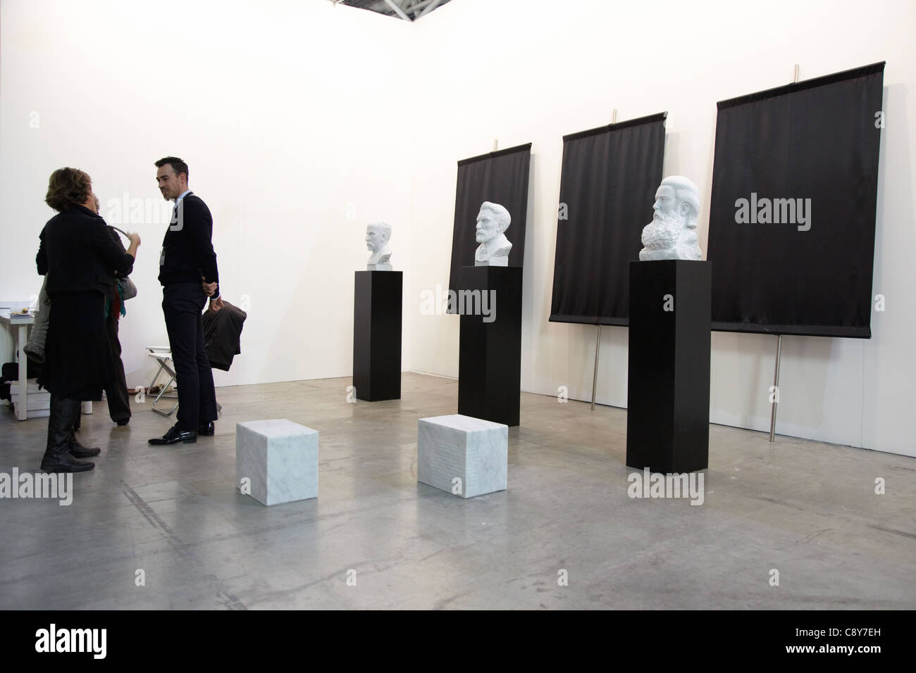 Artissima, Turin 2011, foire internationale d'art contemporain Banque D'Images