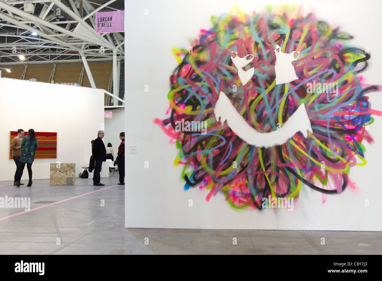 Artissima, Turin 2011, foire internationale d'art contemporain Banque D'Images