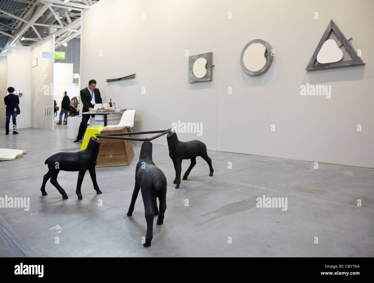 Artissima, Turin 2011, foire internationale d'art contemporain Banque D'Images