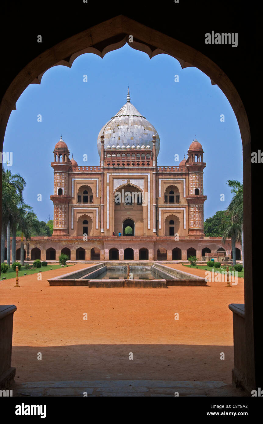 La Tombe de Safdajang New Delhi Inde Banque D'Images