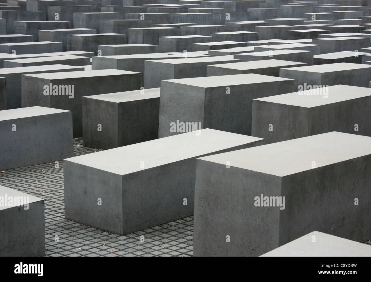 Berlin Monument aux Juifs assassinés d'Europe. Banque D'Images