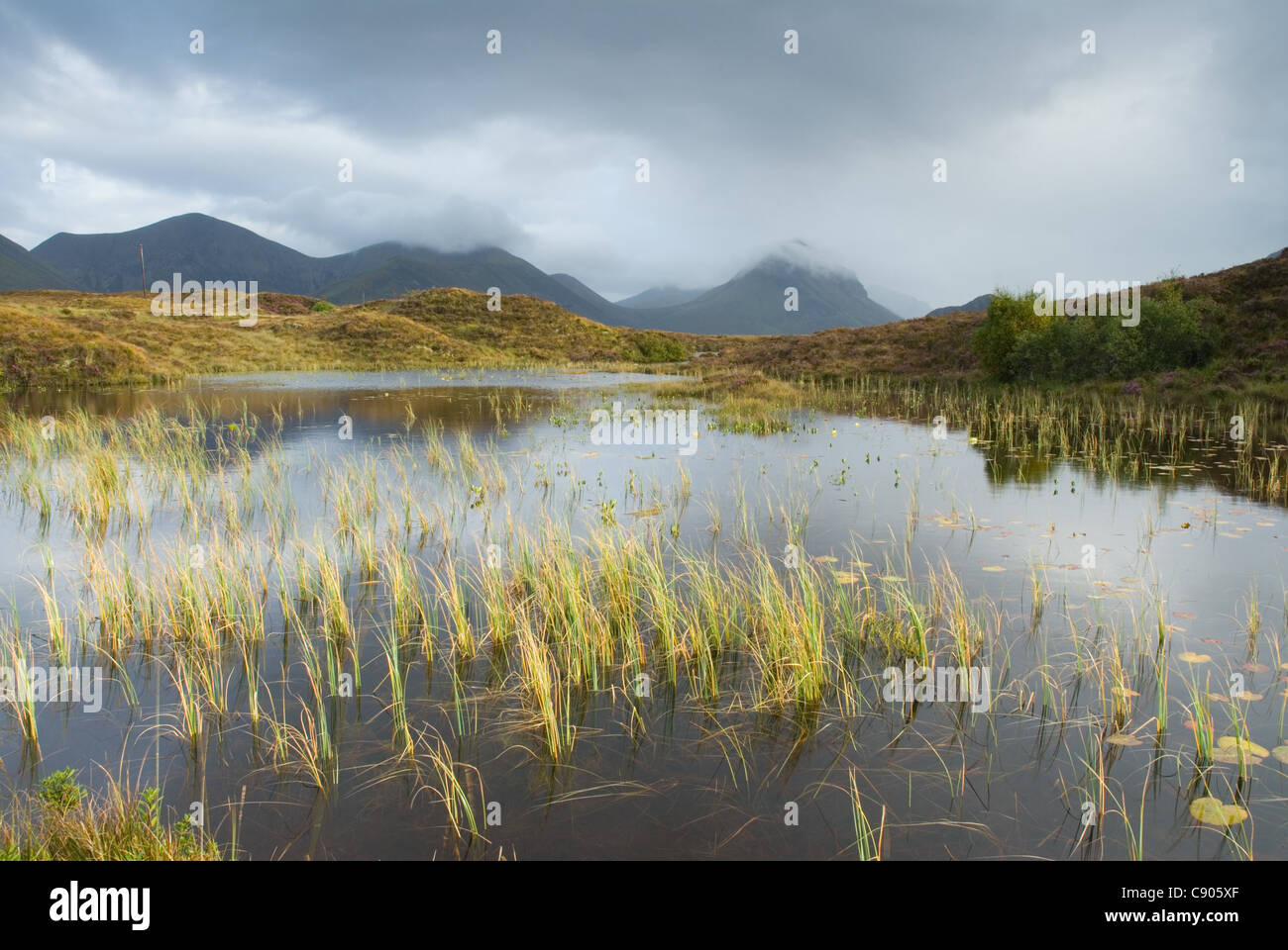 - Nan Eilean Loch Sligachan, Isle of Skye Banque D'Images