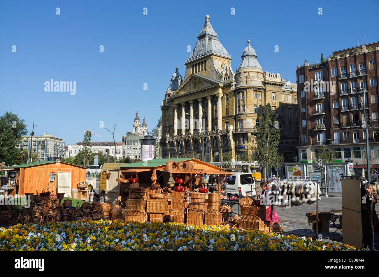 Marché de rue Budapest Banque D'Images