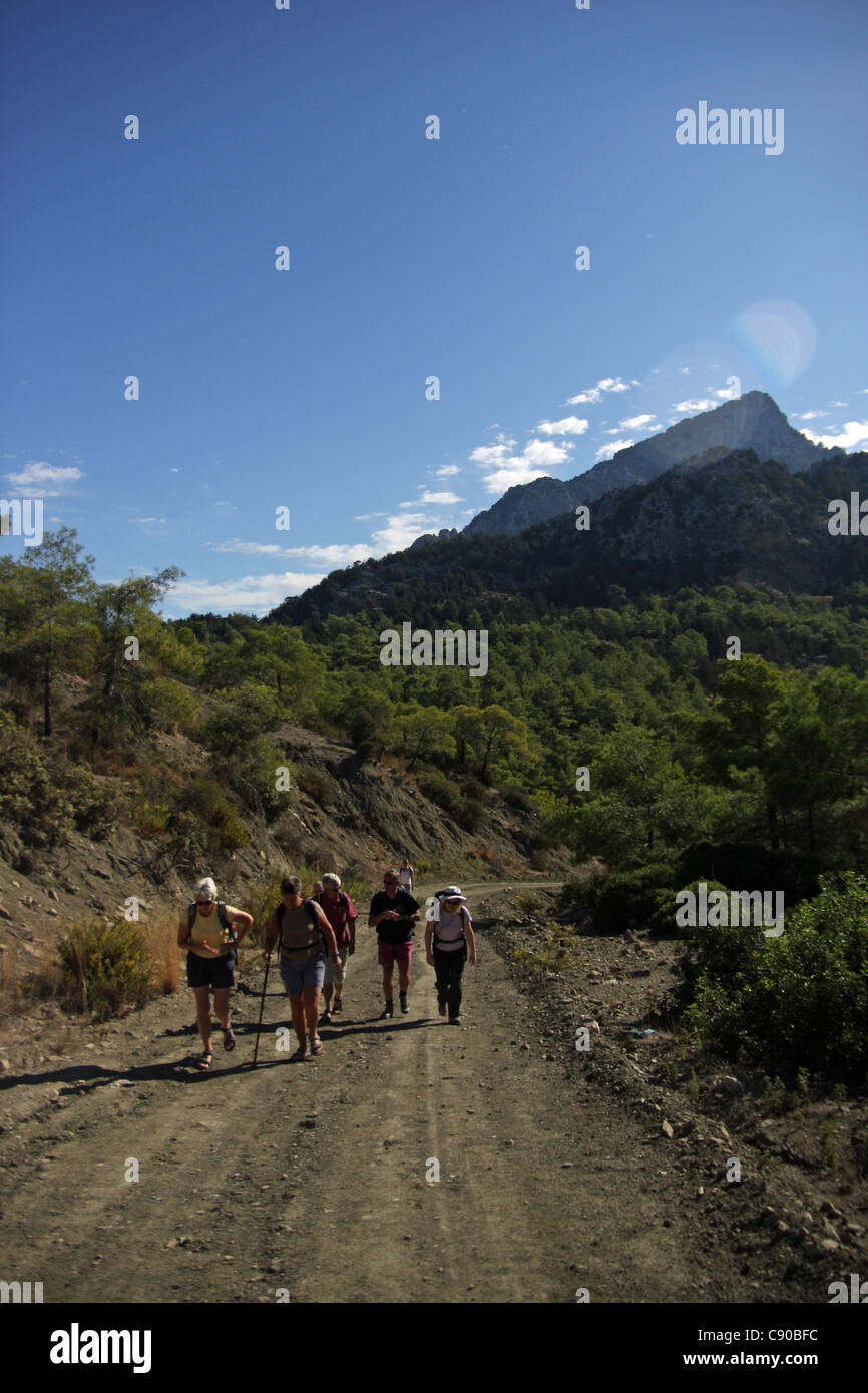 Autour de Kyrenia dans la République turque de Chypre du Nord Banque D'Images