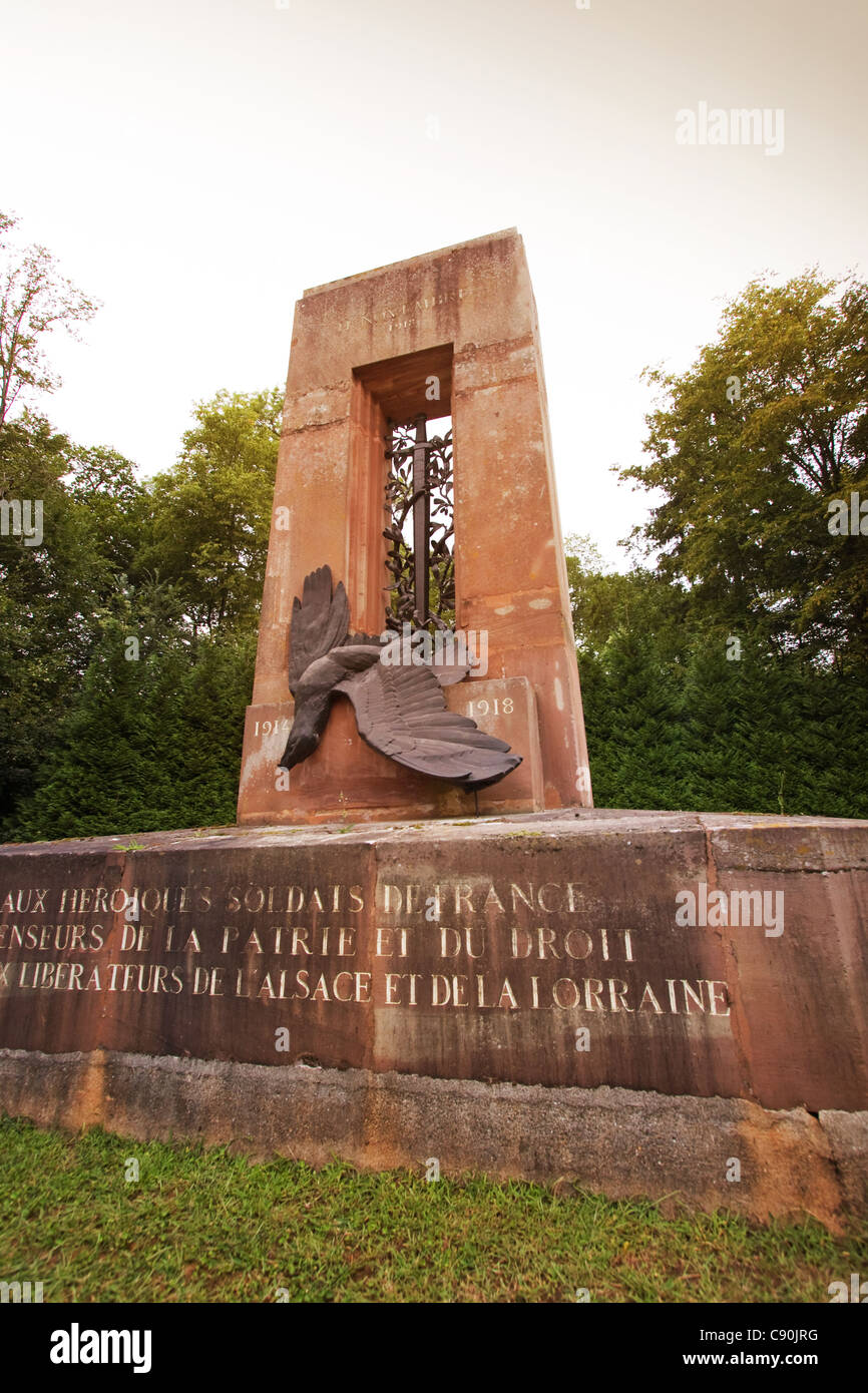Clairière de l'Armistice dans la forêt de Compiègne France Banque D'Images