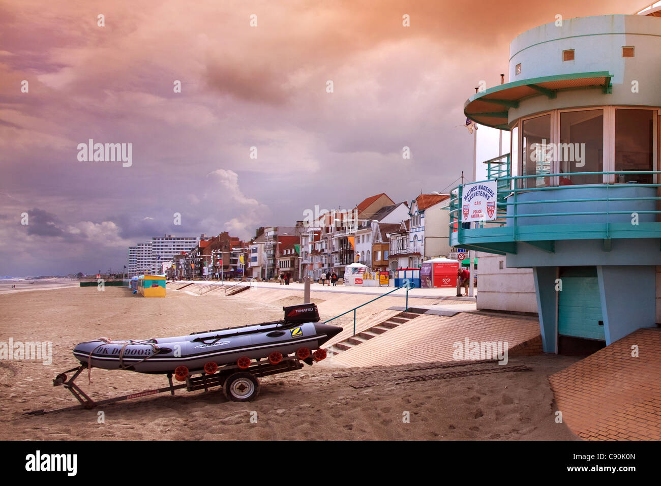 Malo les bains plage Banque de photographies et d’images à haute