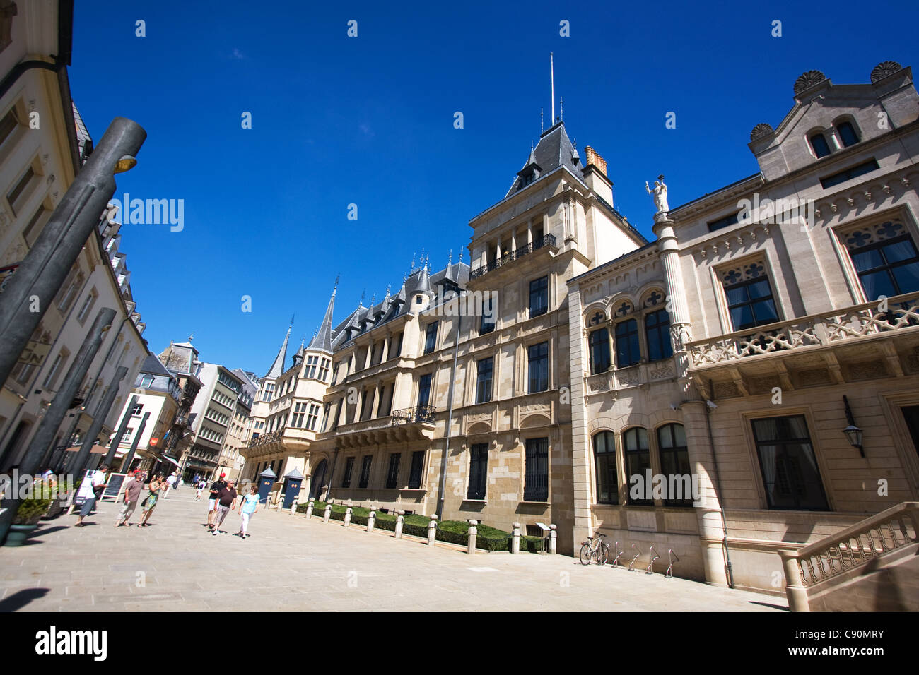Palais grand-ducal Luxembourg Banque D'Images