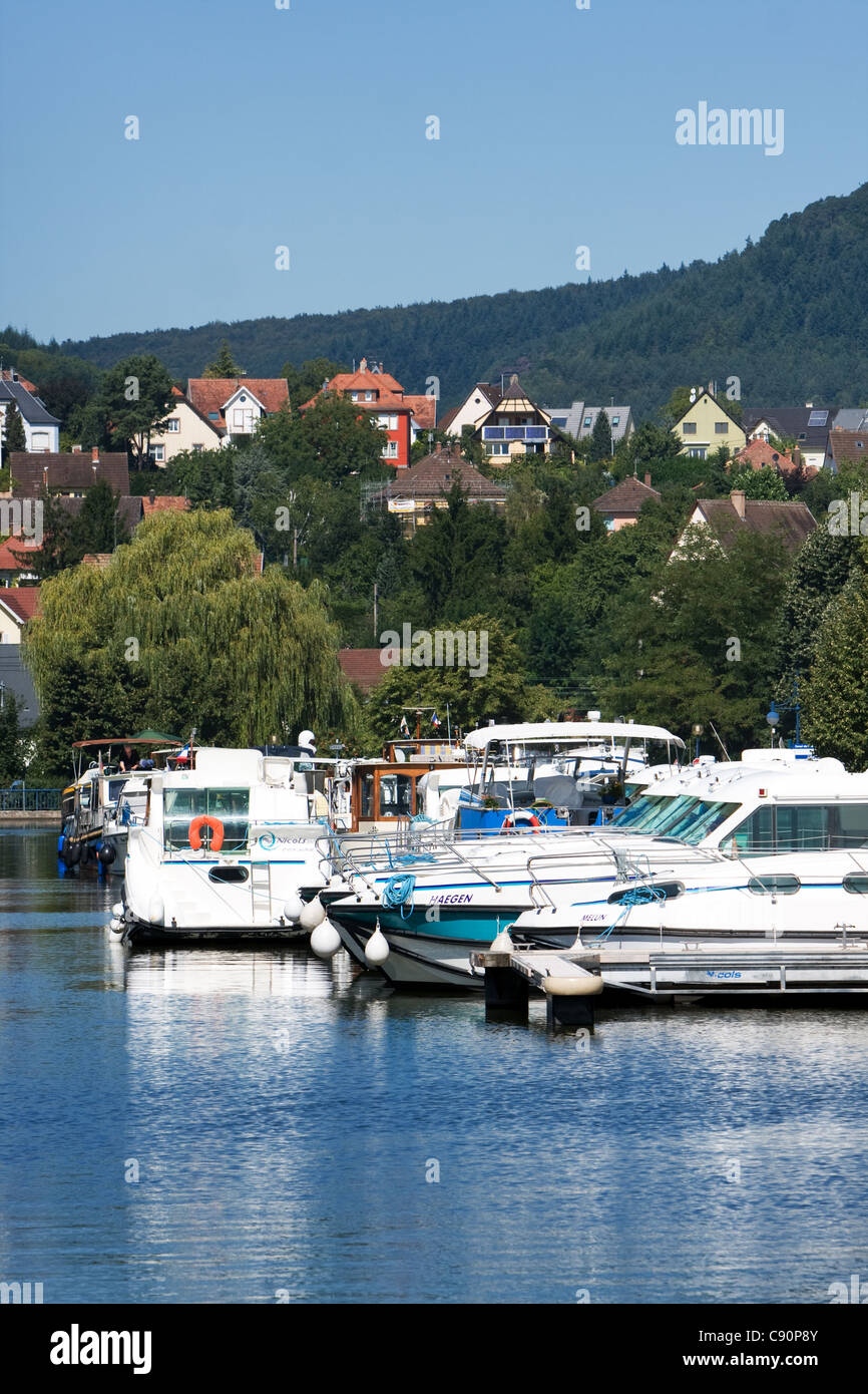 Saverne dans le département du Bas-Rhin en Alsace Banque D'Images