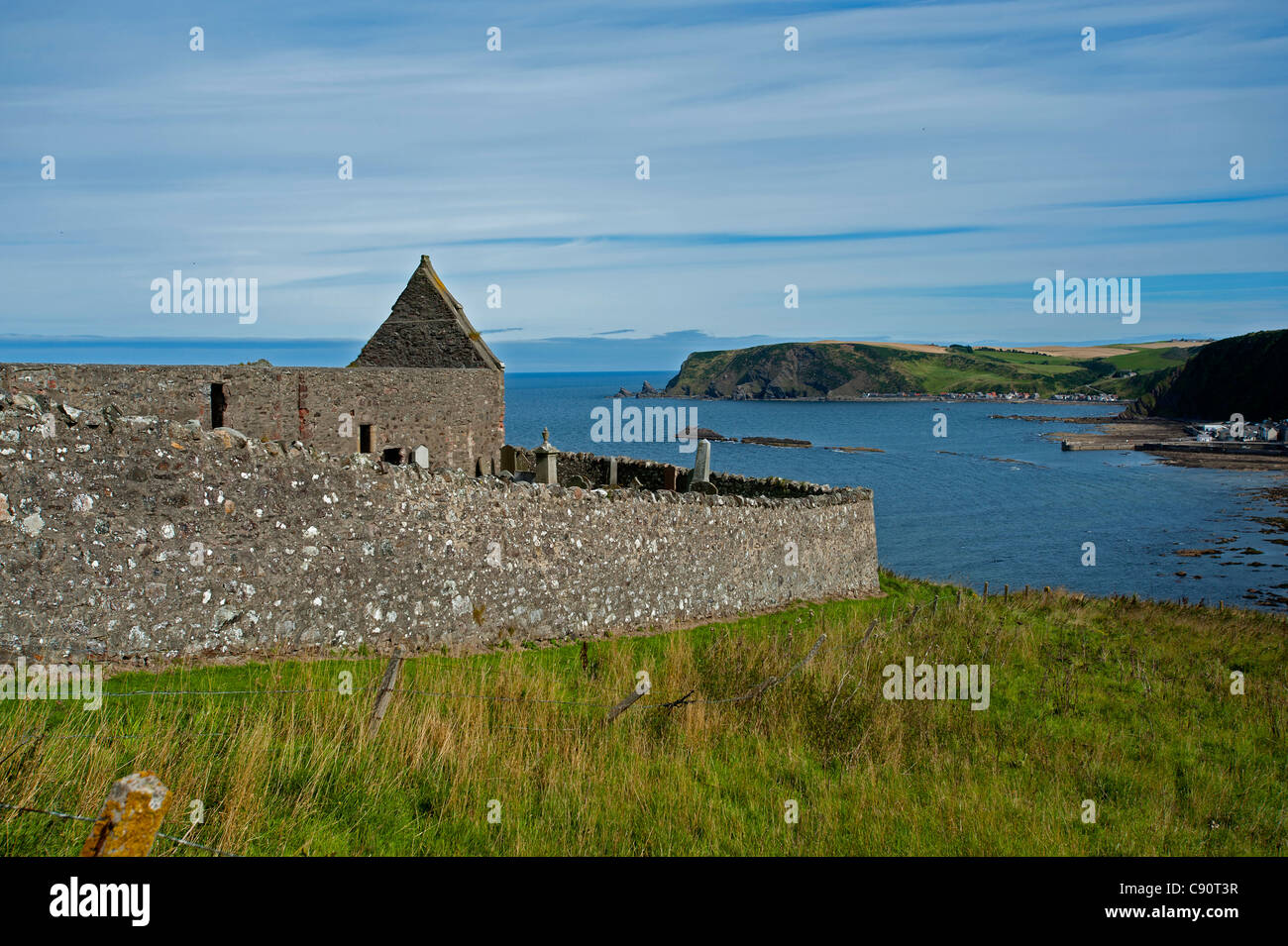 Église Saint-Jean près de Gardenstown, Aberdeenshire, Ecosse Banque D'Images