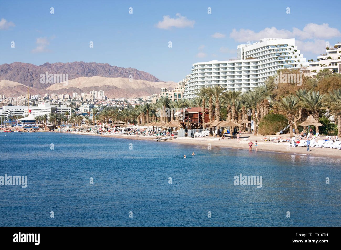 Eilat en Israël Banque D'Images